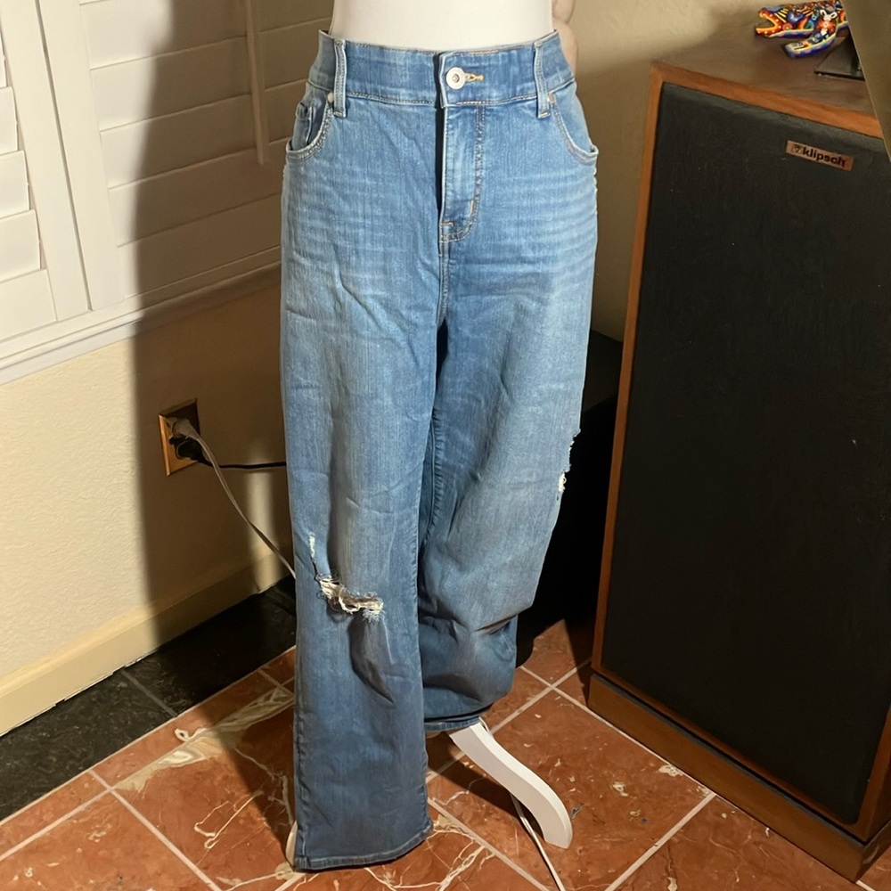 💙👖TORRID Blue Stretch Jeans W/Cotton, Rayon, Polyester, & Spandex Sz 20R